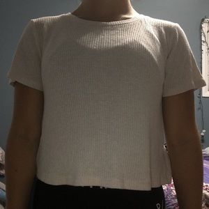 Forever 21 ribbed short sleeve shirt